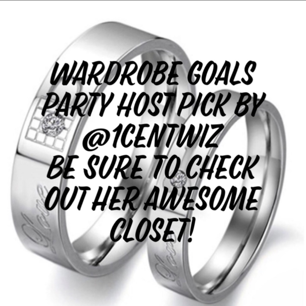 Stainless Steel Love Lock & Key Wedding Band Set - Picture 10 of 12